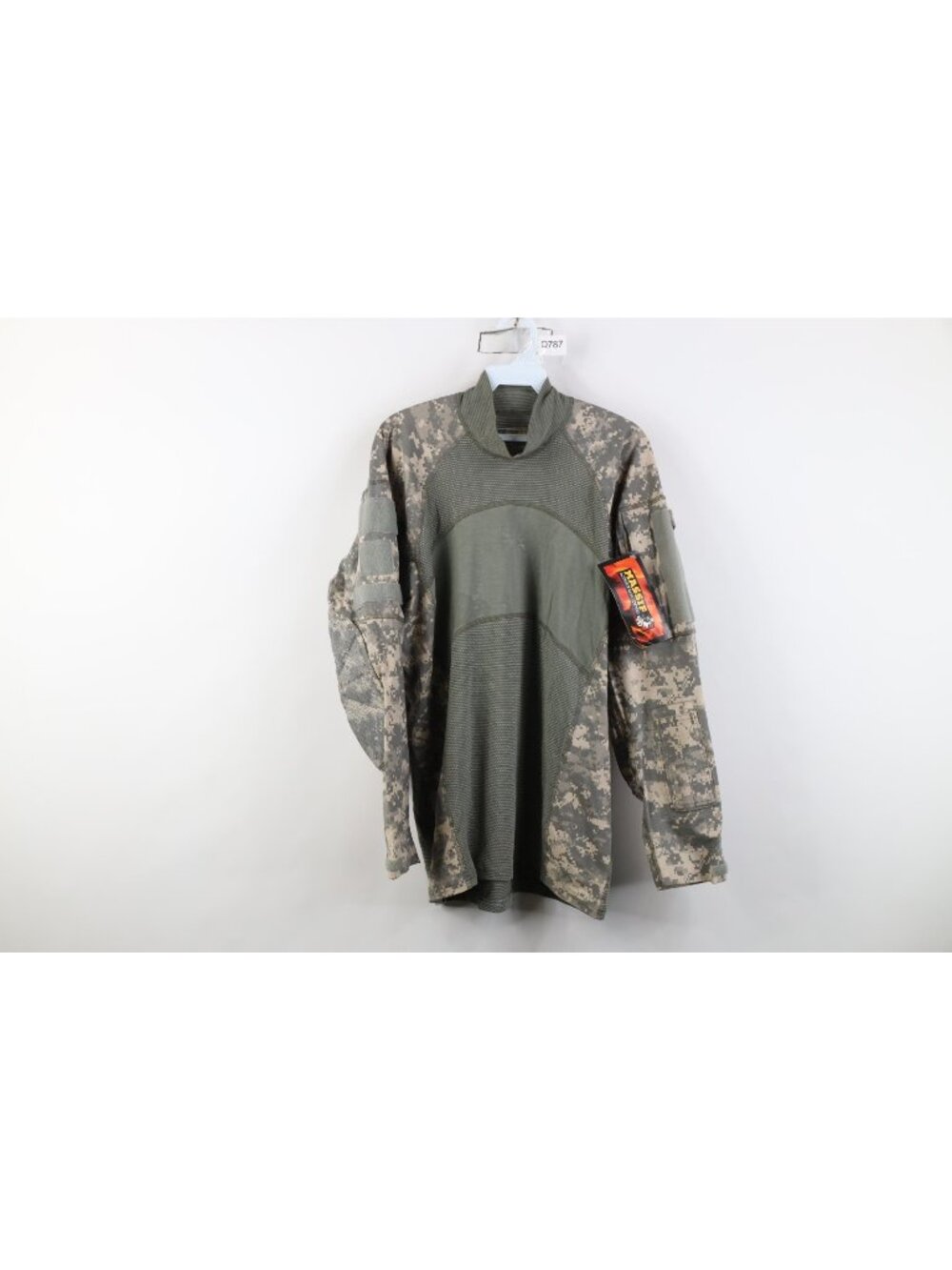 Deadstock Vtg Y2K 2006 Massif Mens Large Army Combat Shirt Flame Resistant USA